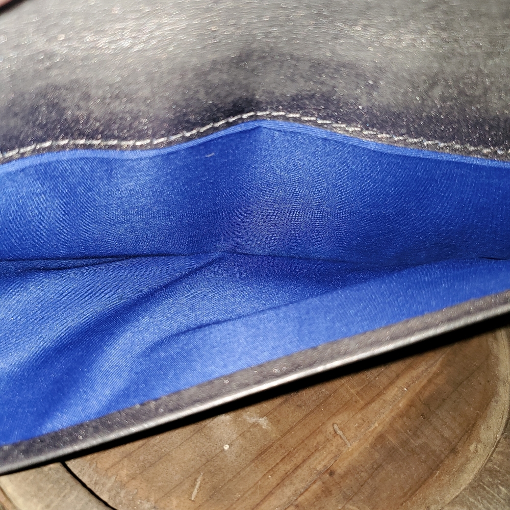 Cole Haan Silver Leather Wallet - Picture 5 of 9
